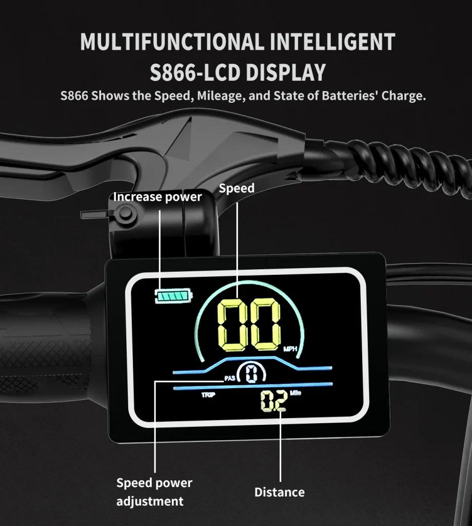 750W Folding Electric Bike A30 - Image 12