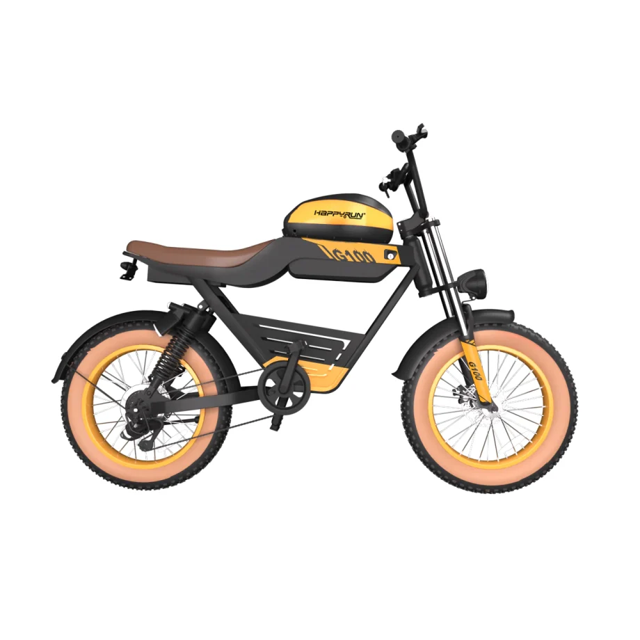 Happyrun Tank G100 Electric Motor Bike - Image 4